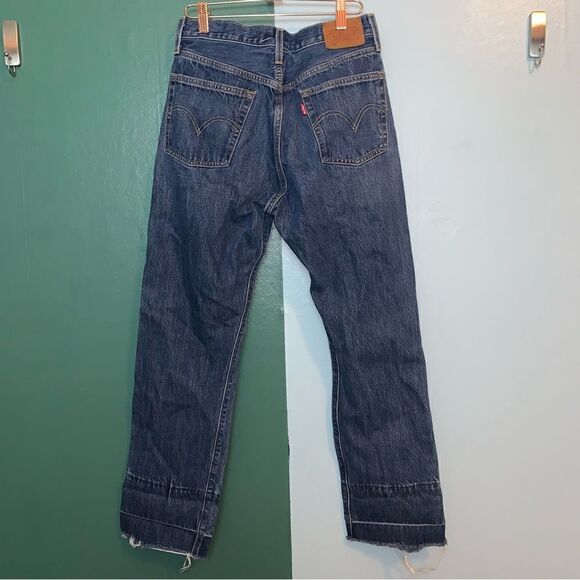 501 Levi’s Straight Jeans Size 27 - Picture 5 of 9